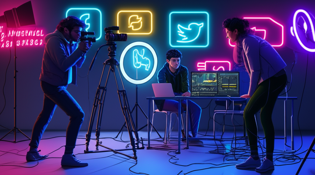 Vidéo réseaux sociaux